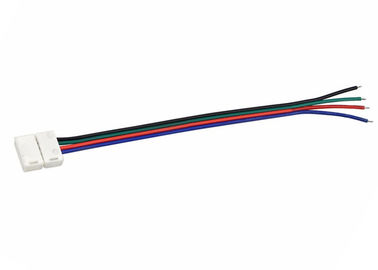 Chine Bande flexible de contact du connecteur 2 de bande de la couleur simple LED pour câbler 4 bornes fournisseur
