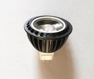 Chine MR16 refroidissent le logement blanc de noir d'ampoule de filament de LED, lampe en aluminium de 12V LED 60 degrés fournisseur